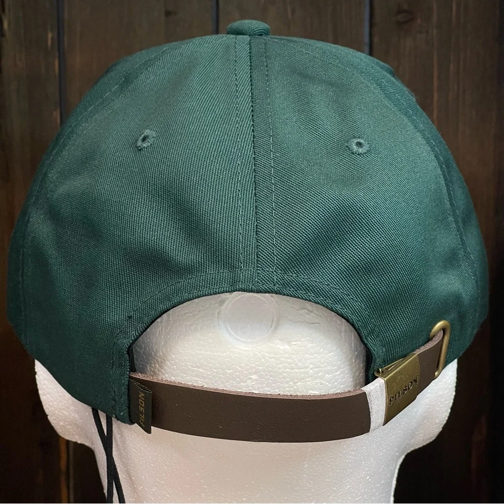 SOLD-Filson Limited Edition Smokey Bear Low Profile Hat Cap Green Mens Strapback - Picture 11 of 12